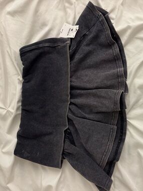 Ardene Acid Wash Fold Over Skirt